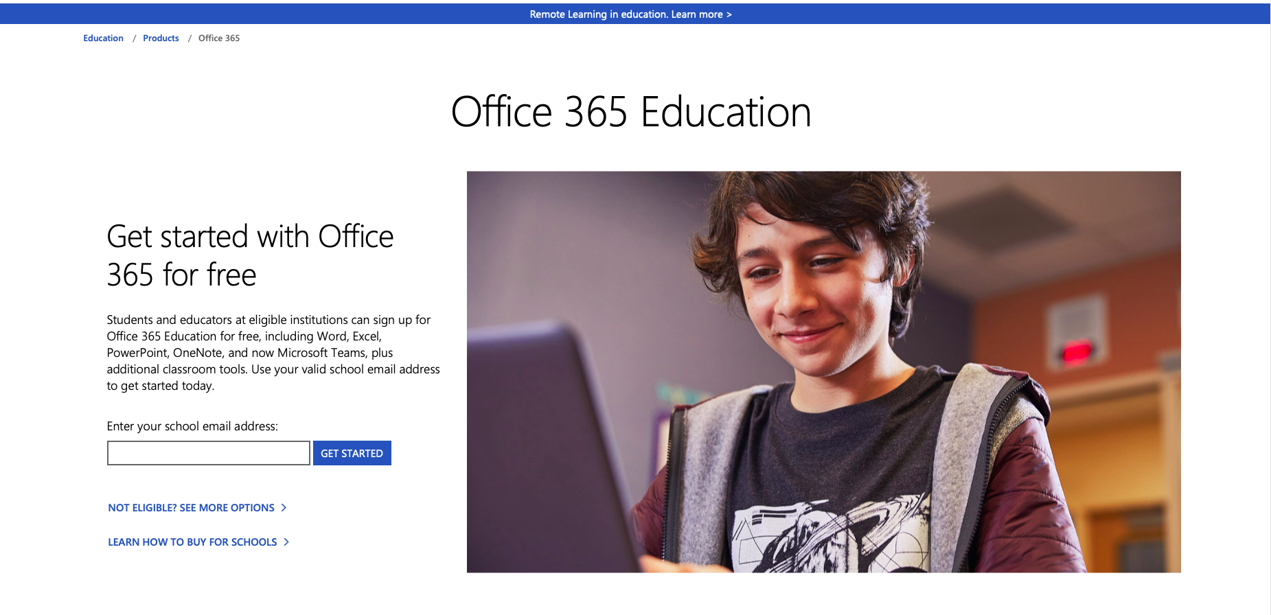how to get microsoft office for free using school account