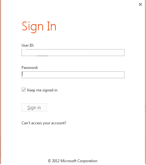 student microsoft office login on a new computer