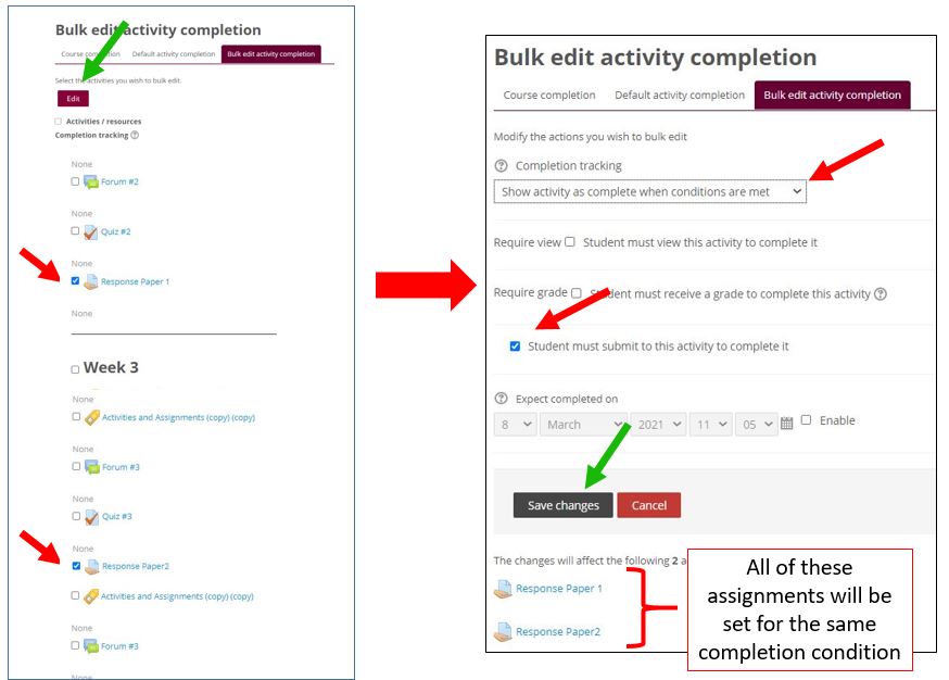 bulk editing assignments