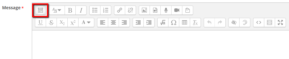 ATTO toolbars with toggle button highlighted.